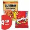 Haribo Goldbears Gummy, Starburst or Skittles Candy - $4.49