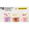 Dessert-Scented Soy Candles - $15.00
