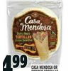 Casa Mendosa or Wonder Tortillas - $4.99