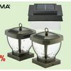 Noma Solar Post Cap Lights - $17.99-$54.99 (10% off)
